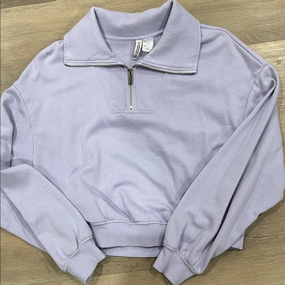 H&M Light Purple Cowl Neck Sweater
